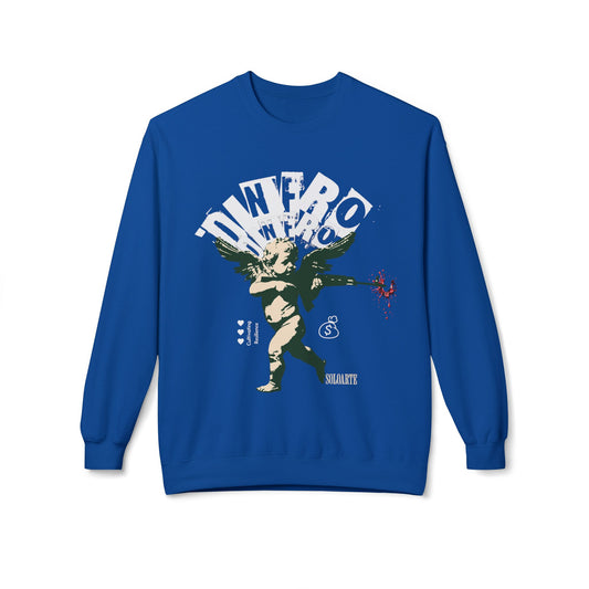 Unisex Sweatshirt Dinero Angel Design