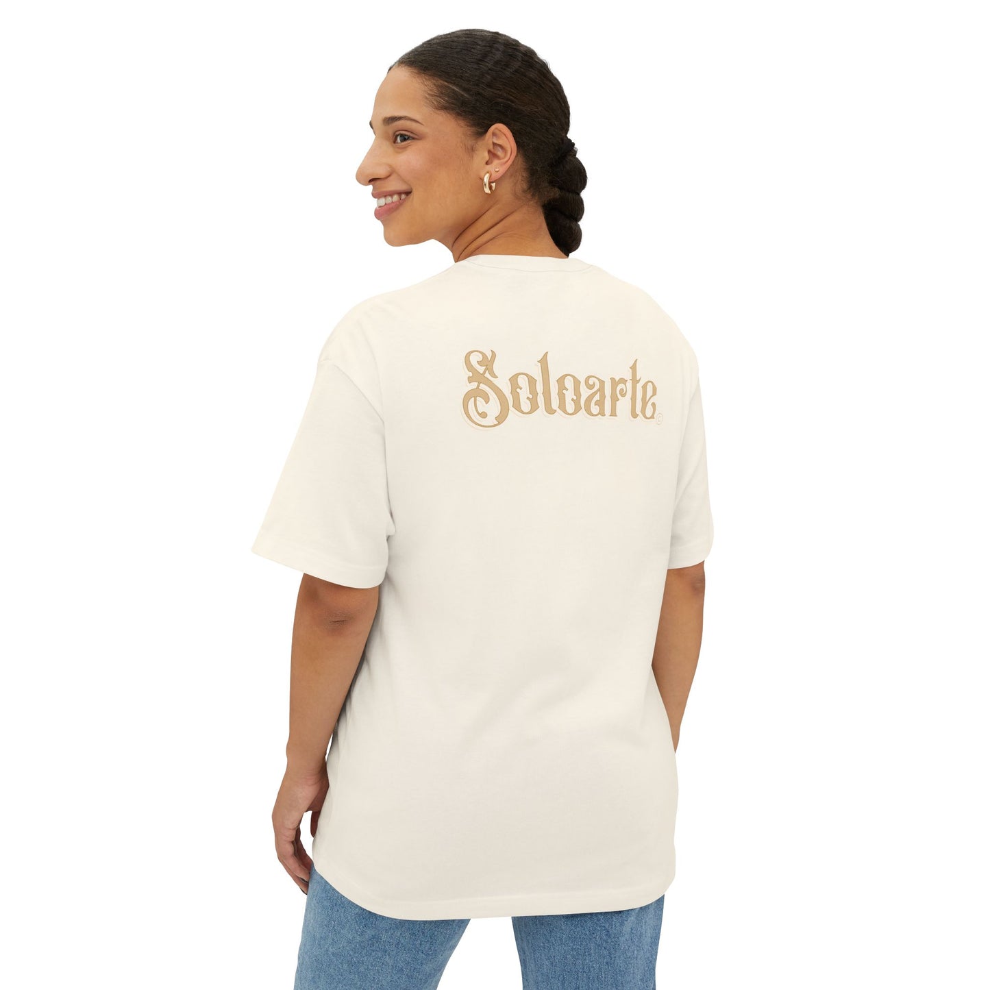 Soloarte Por vida Unisex Oversized Boxy Tee