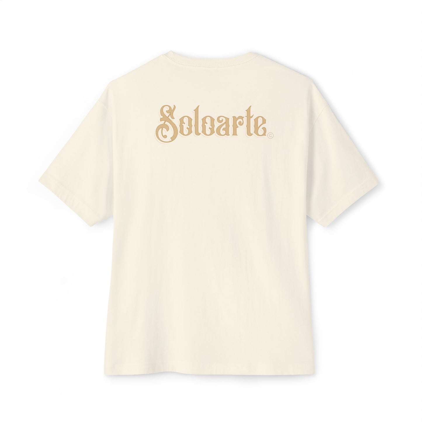 Soloarte Por vida Unisex Oversized Boxy Tee