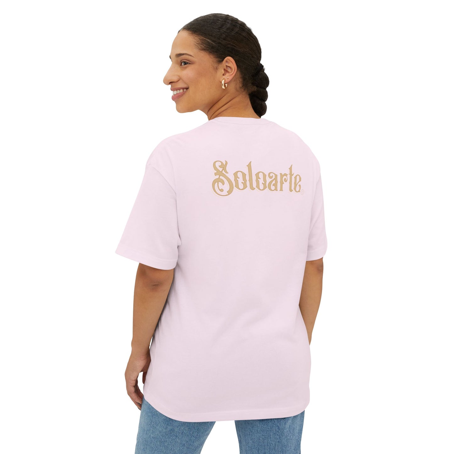 Soloarte Por vida Unisex Oversized Boxy Tee