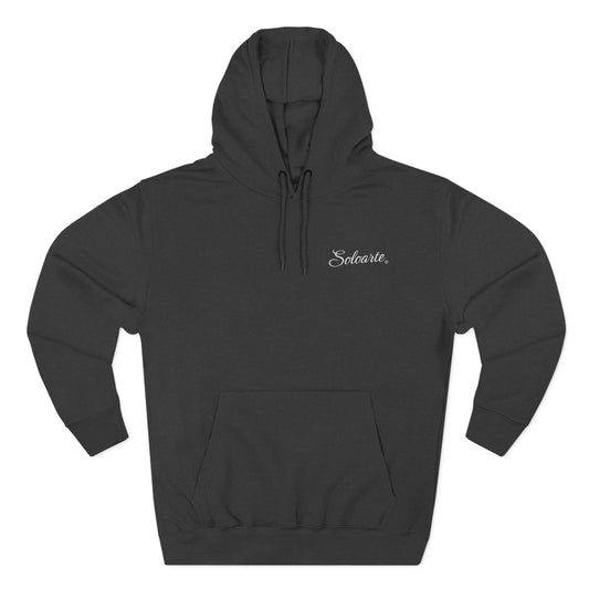 More Motion Less Emotions Hoodie — Three-Panel Fleece Streetwear